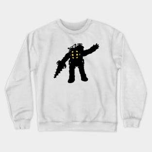 Big Daddy Waving Silhouette Crewneck Sweatshirt